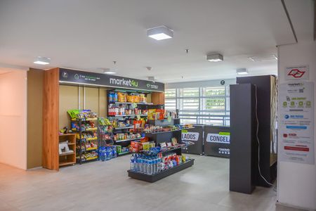 Apartamento para alugar com 42m², 1 quarto e 1 vaga Apartamento para alugar com 42m², 1 quarto e 1 vagaMercado