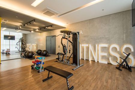 Apartamento para alugar com 42m², 1 quarto e 1 vaga Apartamento para alugar com 42m², 1 quarto e 1 vagaÁrea comum - Academia