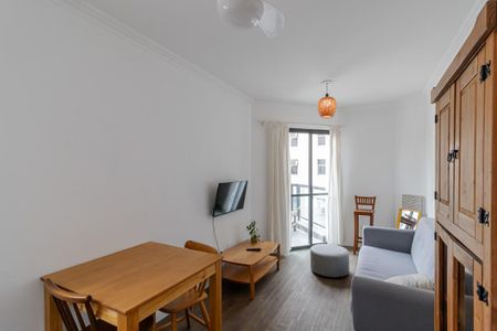 Sala de apartamento para alugar com 1 quarto, 60m² em Itaim Bibi, São Paulo