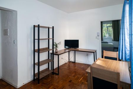 Sala de apartamento para alugar com 1 quarto, 45m² em Bela Vista, São Paulo
