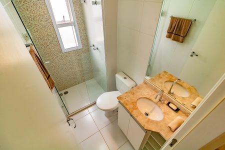 Apartamento para alugar com 58m², 2 quartos e 2 vagas Apartamento para alugar com 58m², 2 quartos e 2 vagasBanheiro Social