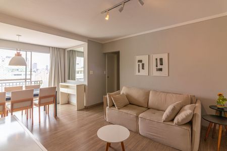 Sala de apartamento para alugar com 2 quartos, 70m² em Vila Nova Conceição, São Paulo
