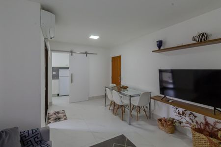 Sala de apartamento para alugar com 1 quarto, 40m² em Vila Olímpia, São Paulo