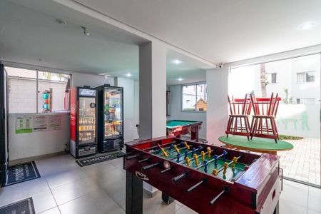 Apartamento para alugar com 44m², 2 quartos e sem vaga Apartamento para alugar com 44m², 2 quartos e sem vagaÁrea comum - Salão de jogos