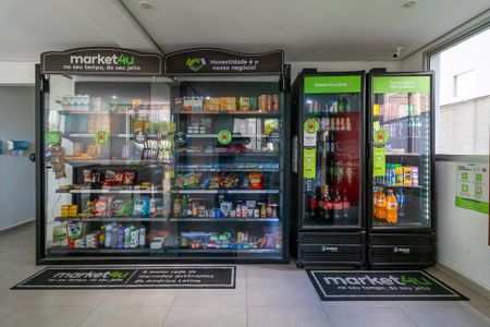 Apartamento para alugar com 44m², 2 quartos e sem vaga Apartamento para alugar com 44m², 2 quartos e sem vagaÁrea comum - Mercado