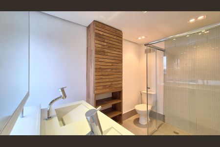 Apartamento para alugar com 140m², 2 quartos e 2 vagasBanheiro da Suíte