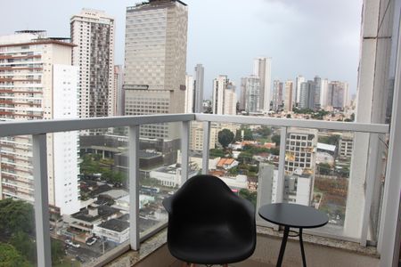 Apartamento para alugar com 79m², 1 quarto e 2 vagasVista da Sacada