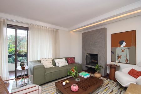 Sala  de apartamento à venda com 4 quartos, 177m² em Jardim Ampliação, São Paulo