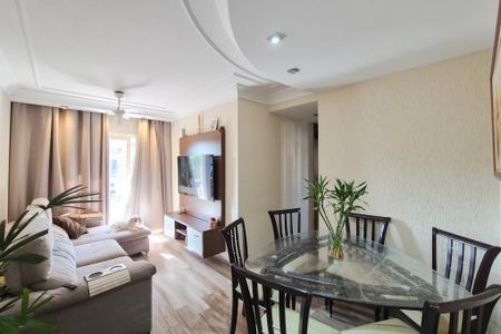 Sala de apartamento para alugar com 3 quartos, 68m² em Baeta Neves, São Bernardo do Campo