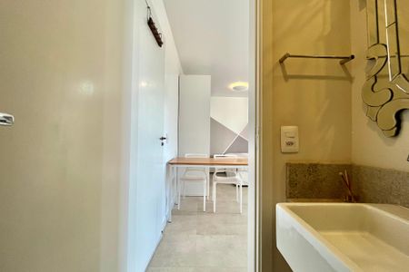 Studio para alugar com 39m², 1 quarto e 1 vagaLavabo
