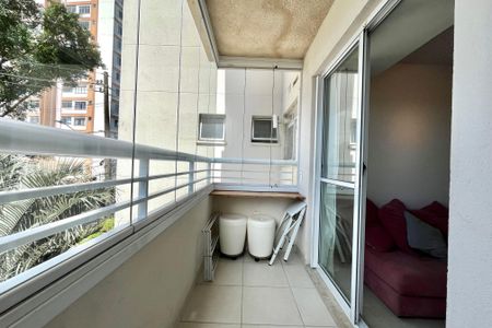 Studio para alugar com 39m², 1 quarto e 1 vagaVaranda