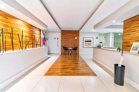 Studio para alugar com 39m², 1 quarto e 1 vagaHall social
