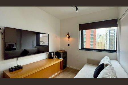 Sala de apartamento à venda com 1 quarto, 30m² em Jardim Paulista, São Paulo