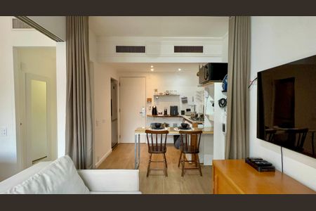 Sala de apartamento à venda com 1 quarto, 30m² em Jardim Paulista, São Paulo
