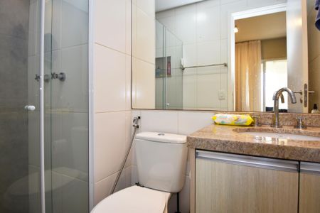Apartamento para alugar com 35m², 1 quarto e 1 vaga Apartamento para alugar com 35m², 1 quarto e 1 vagaBanheiro da Suíte