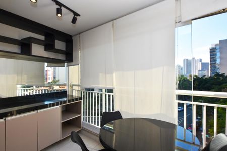 Apartamento para alugar com 35m², 1 quarto e 1 vaga Apartamento para alugar com 35m², 1 quarto e 1 vagavaranda Sala de jantar