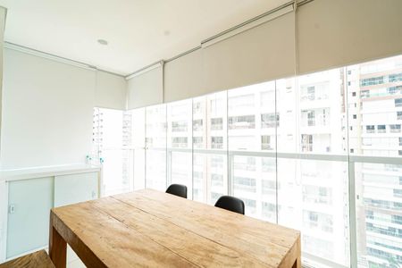 Studio para alugar com 34m², 1 quarto e 1 vagaVaranda