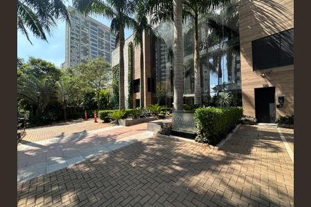 Apartamento para alugar com 50m², 1 quarto e 1 vagaFachada e portaria