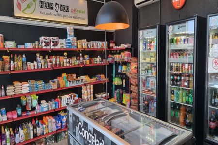 Apartamento para alugar com 92m², 2 quartos e 2 vagasMini mercado