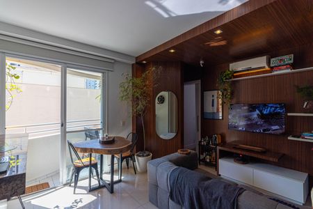 Sala de apartamento para alugar com 1 quarto, 35m² em Moema, São Paulo