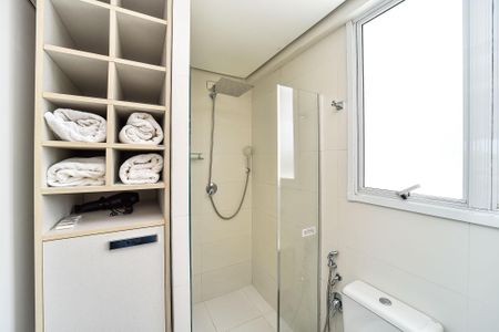 Apartamento à venda com 109m², 1 quarto e 2 vagasBanheiro da Suíte