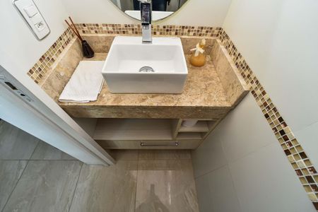 Apartamento à venda com 109m², 1 quarto e 2 vagasLavabo