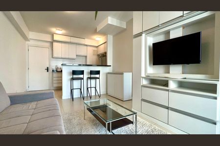 Sala de apartamento para alugar com 1 quarto, 44m² em Pinheiros, São Paulo