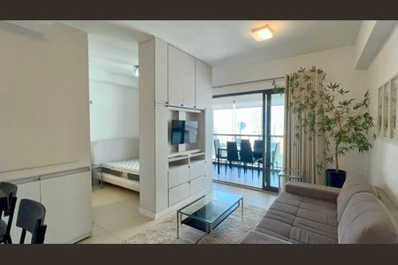 Sala de apartamento para alugar com 1 quarto, 44m² em Pinheiros, São Paulo