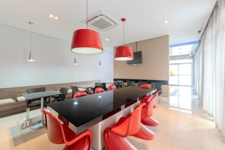 Studio à venda com 34m², 1 quarto e 1 vaga Studio à venda com 34m², 1 quarto e 1 vagaÁrea comum - Salão de festas