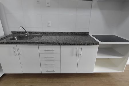 Cozinha de kitnet/studio para alugar com 1 quarto, 36m² em Santa Paula, São Caetano do Sul