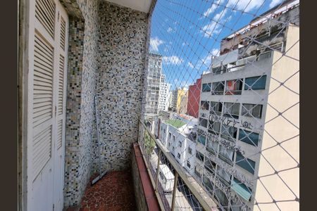 Sacada do Quarto de kitnet/studio para alugar com 1 quarto, 40m² em Vila Buarque, São Paulo