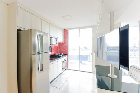 Cozinha de kitnet/studio para alugar com 1 quarto, 38m² em Vila Augusta, Guarulhos