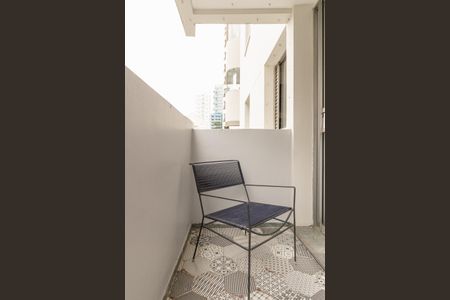 Sacada da Sala de apartamento à venda com 2 quartos, 60m² em Moema, São Paulo