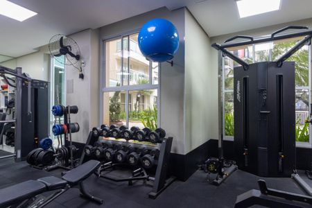 Apartamento à venda com 57m², 2 quartos e 1 vaga Apartamento à venda com 57m², 2 quartos e 1 vagaÁrea comum - Academia