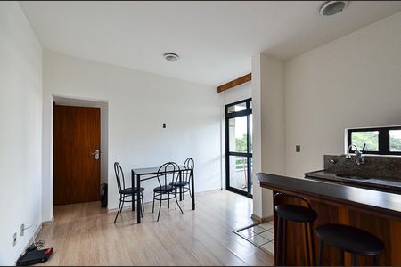 Sala Ambientes de apartamento para alugar com 1 quarto, 50m² em Lourdes, Belo Horizonte