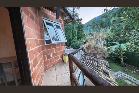 Varanda da Suíte de casa de condomínio à venda com 3 quartos, 175m² em Vargem Grande, Rio de Janeiro