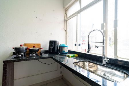 Studio à venda com 26m², 1 quarto e sem vagaCozinha