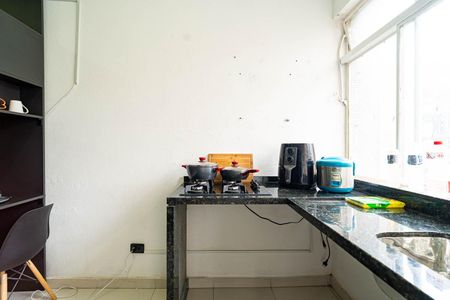 Studio à venda com 26m², 1 quarto e sem vagaCozinha