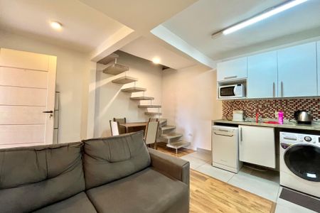 Sala de casa para alugar com 1 quarto, 38m² em Vila Guarani (z Sul), São Paulo