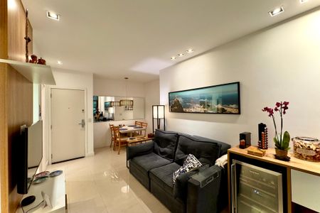 Sala de apartamento à venda com 2 quartos, 69m² em Laranjeiras, Rio de Janeiro