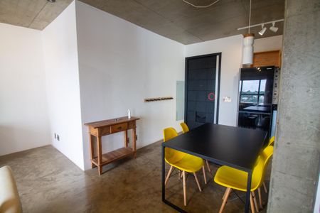Sala de Jantar de apartamento para alugar com 1 quarto, 74m² em Santo Amaro, São Paulo