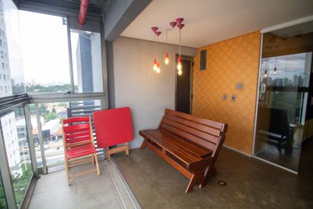 Apartamento para alugar com 74m², 1 quarto e 1 vagaVaranda / Área de Serviço