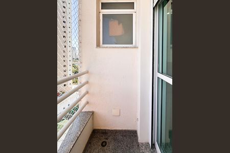 Sacada da Suíte 4 de apartamento à venda com 4 quartos, 188m² em Chácara Inglesa, São Bernardo do Campo