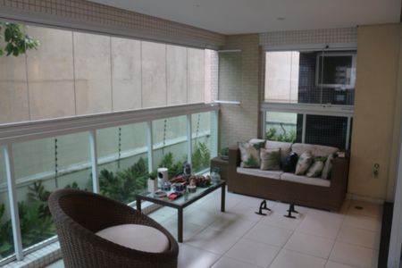 Varanda da Sala de apartamento para alugar com 3 quartos, 242m² em Santo Antônio, São Caetano do Sul