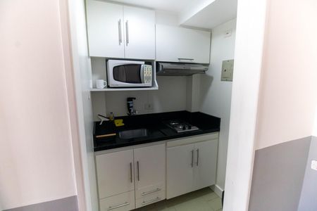 Cozinha de kitnet/studio para alugar com 1 quarto, 40m² em Icaraí, Niterói