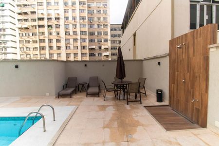 Área comum de kitnet/studio para alugar com 1 quarto, 40m² em Icaraí, Niterói
