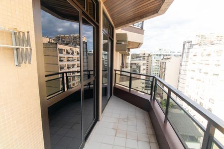 Varanda da Sala de kitnet/studio para alugar com 1 quarto, 40m² em Icaraí, Niterói