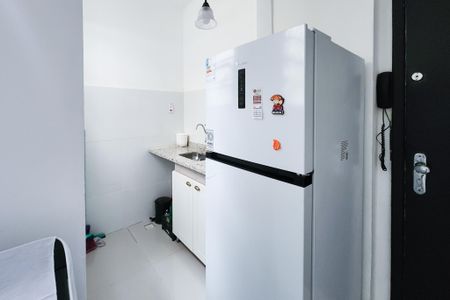 Cozinha  de kitnet/studio para alugar com 1 quarto, 40m² em Centro, Rio de Janeiro