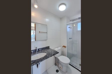 Apartamento à venda com 49m², 1 quarto e 1 vaga Apartamento à venda com 49m², 1 quarto e 1 vagaBanheiro da Suíte