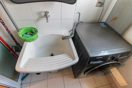 Apartamento para alugar com 125m², 2 quartos e 2 vagasDetalhe da area de serviço